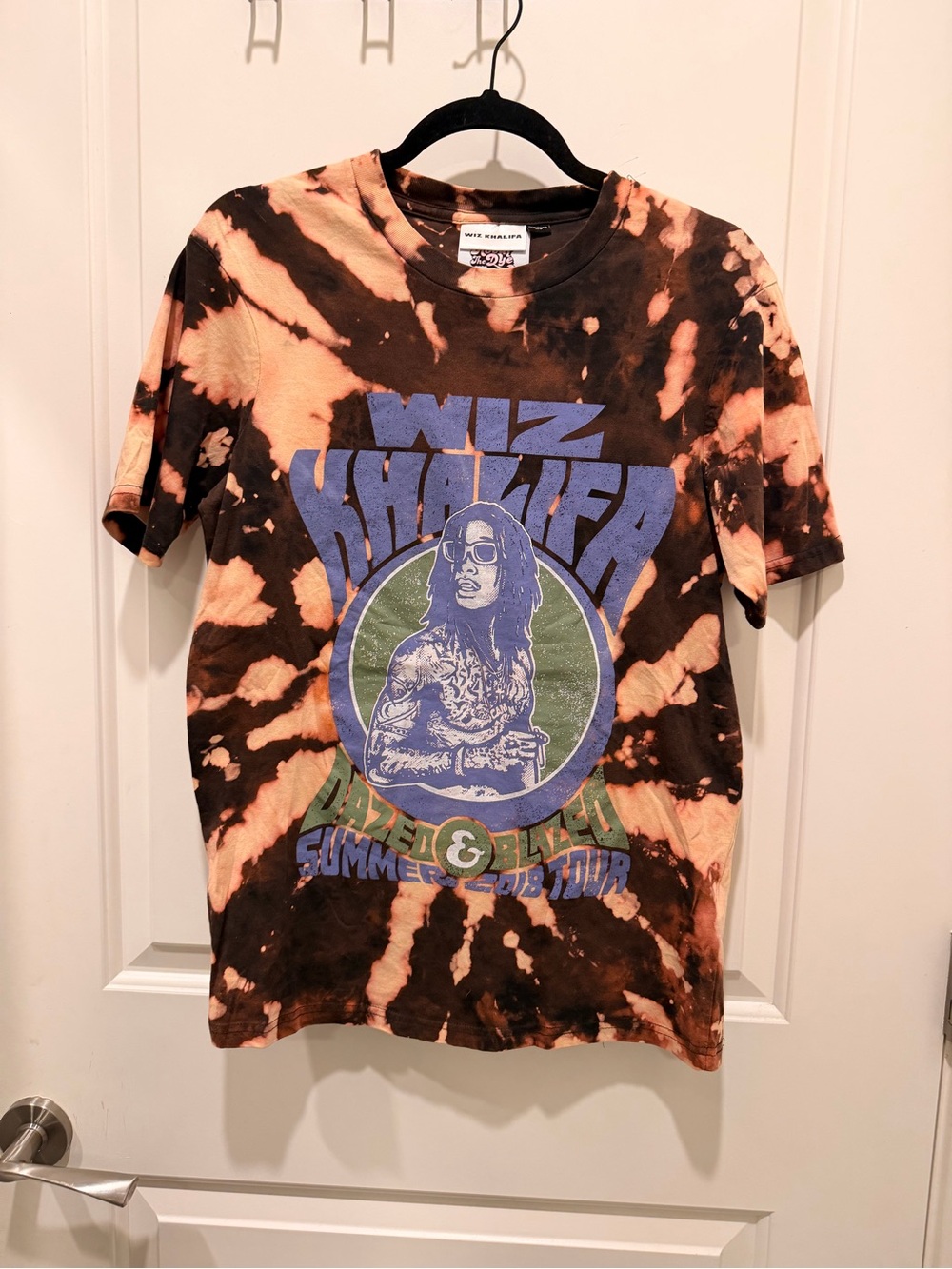 Wiz Khalifa Dazed & Blazed
Summer 2018 Tour Tie-Dye
Graphic Size S